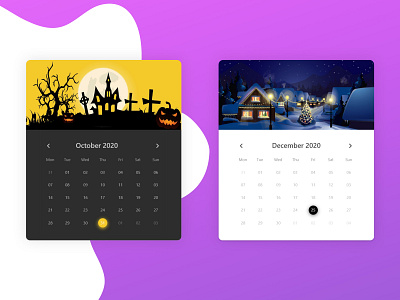 Calender Design angular background calender component design date datepicker design ui uidesign userinterface ux uxdesign