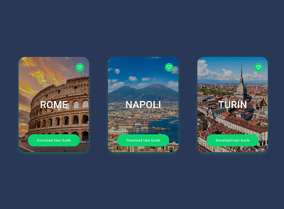 Travel Card add bootstrap card favourite mobile ui travel ui ux web