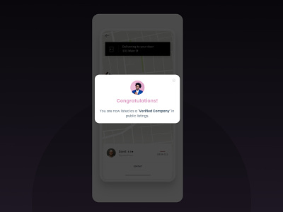Alert UI design for mobile