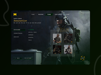 Game UI Design | COD