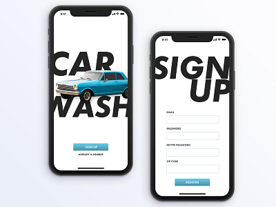 Daily UI Challenge 001: A Sign Up dailyui dailyui001 mobile app design photoshop sketch typography