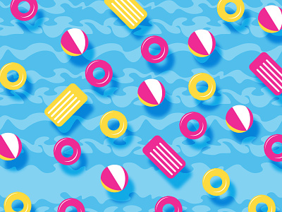 Bola Loca Pool Party | Packaging Design for Lheritier bolaloca brand identity candies design graphicdesign lollypop packaging packaging design packagingdesign pattern pattern design