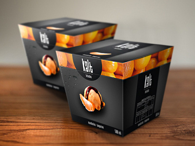 Kalt Ice Cream Packaging brand identity branding dieline disruptive logo pack pack design packaging print