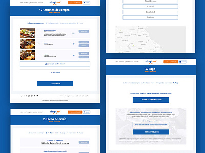 Simpleat | UX & UI design. Una nueva experiencia Gourmet brand identity brand strategy branding digital product disruptive site social brand ui ux web