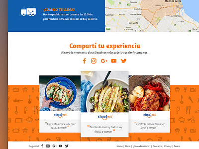 Simpleat | UX & UI design Una nueva experiencia Gourmet