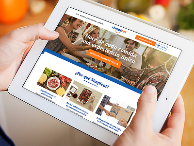 Simpleat | UX & UI design Una nueva experiencia Gourmet