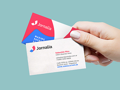 Jornalia | Brand Design. Plataforma: Nómina de sueldos brand brand strategy brandbook branding digital product disruptive identity logo print stationery ui ux
