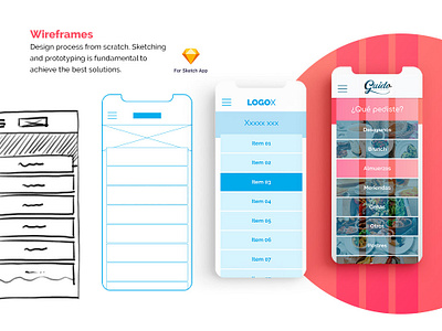 Infoodence | Brand + UX&UI + App Design app design brand identity branding digital product logo ui ux web website