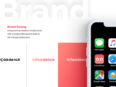 Infoodence | Brand + UX&UI + App Design app design brand identity branding digital product logo ui ux web website