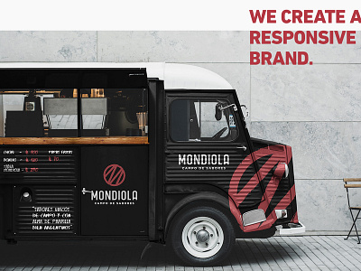 Mondiola | Branding asado brand strategy branding design food truck graphic design identity illustration logo monogram restaurant