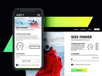 UNIT1 | Site & Shop Design brand identity branding design responsive ui ux web web design website