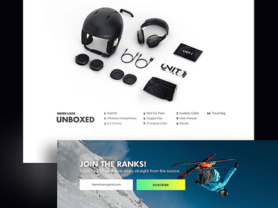 UNIT1 | Site & Shop Design brand identity branding design responsive ui ux web web design website