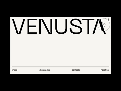 VENUSTA VISUAL IDENTITY animation branding design graphic design logo motion graphics ui ux