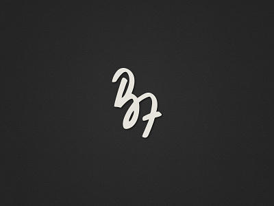 BZ handdrawn logo signature