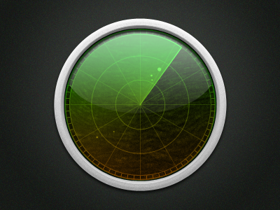 Sonar "Icon" 3d icon illustration photoshop radar sonar vector