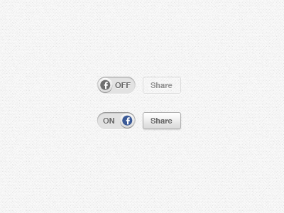 Two Step Social Buttons buttons privacy social ui