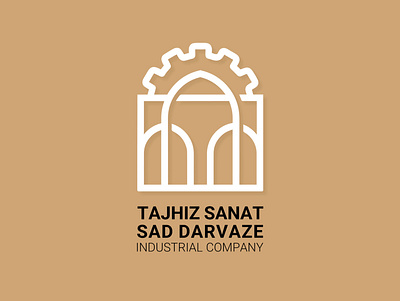 "Tajhiz Sanat" Logo Design branding design graphic icon logo typography