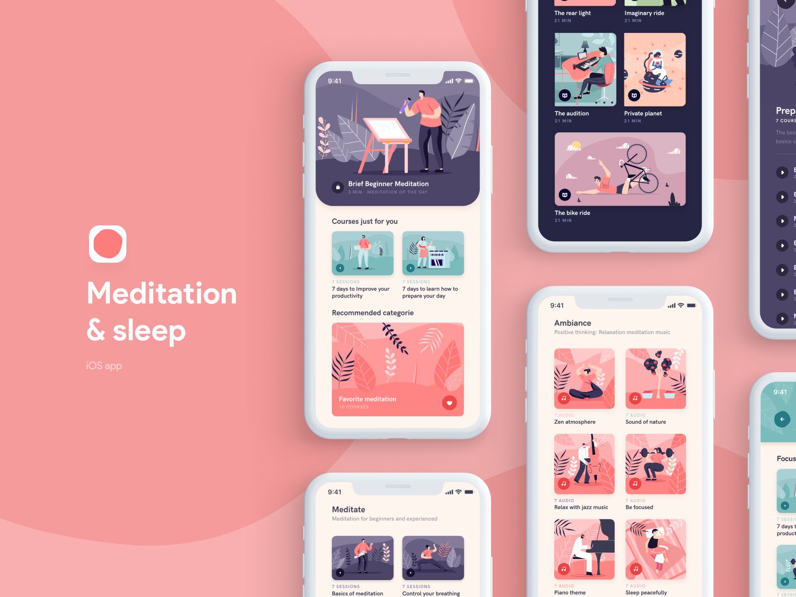 meditation App Template