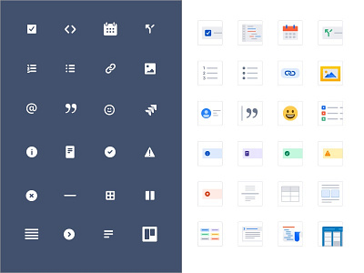 Awesome slash command ⚡️ atlassian document editor icon icon set iconography productivity team typeahead uidesign uxui