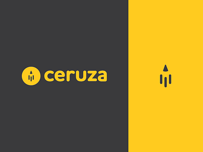 ceruza logo branding ceruza identity logo pencil