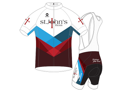 St. Johns - Ross, California Kit Design clothing cycling jersey kit shorts