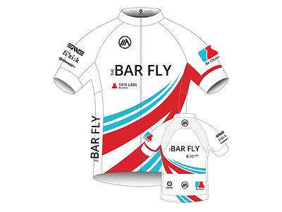 Bar Fly Cling Jersey (alternate version) active athletic bar fly bicycling cycling kit sportswear