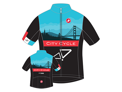 City Cycle Tourism Kit active athletic bicycling castelli city cycle cycling kit marin san francisco shop sportswear