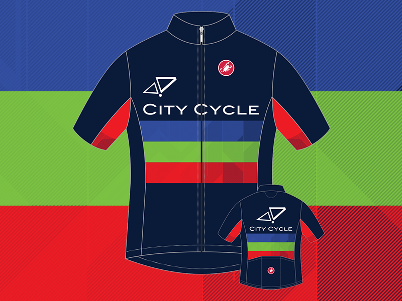 match city cycle blue colour