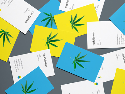 Daylight Cannabis brand design brand identity branding business card businesscard design logo logodesign minimal minimalistic