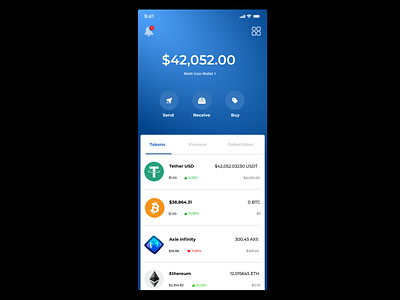 Redesigning the Trust Wallet App app crypto figma trading ui userinterface ux wallet web