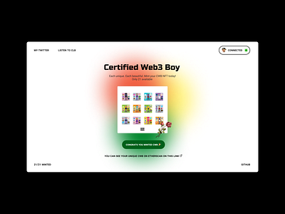 Certified Web3 Boy NFTs