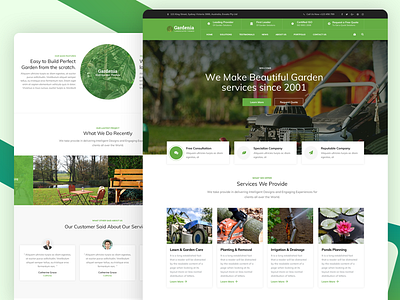 Landscaper website