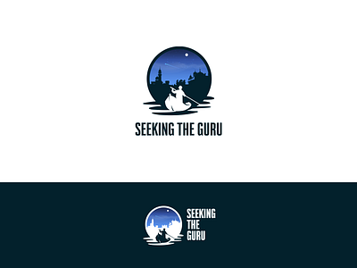 Seeking The Guru - Sikh Logo Illustration