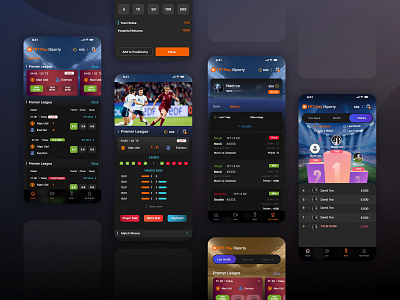 iSoprty app_ final app thiết kế ui ui design xây dựng thương hiệu ứng dụng