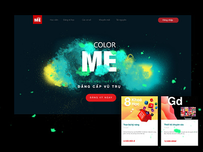 web-colorMe website