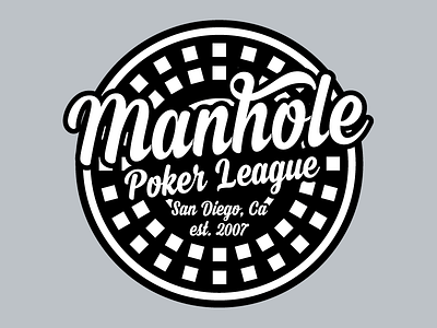 Manhole Poker League Logo