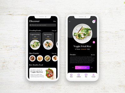 Daily UI Design 08 app delivery design ecommerce food icon mobile ui ux