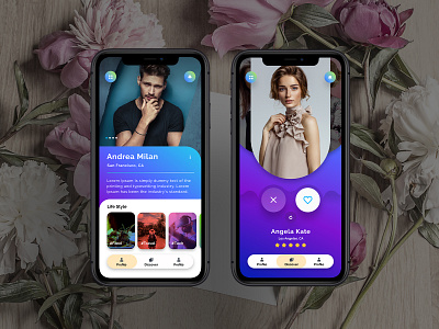 Daily UI Design 10 app dating app design icon mobile ui ux wedding