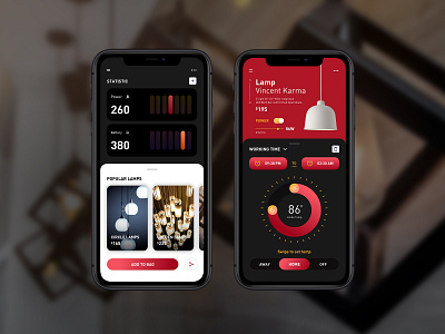 Daily UI Design 11 app controls design ecommerce icon lamp lighting mobile ui ux