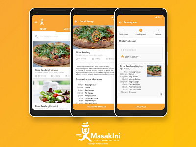 "MasakIni" Project Mockup on Phone