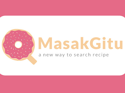 "MasakGitu" Project Banner For Google Play logo recipe