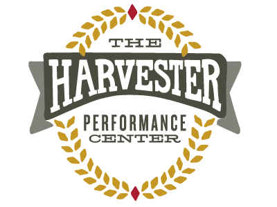 The Harvester Performance Center - New Colors branding hand lettering logo typography wip
