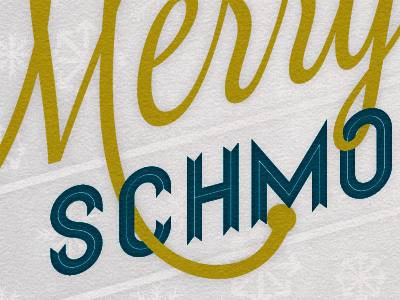 Merry Schmoozemas!