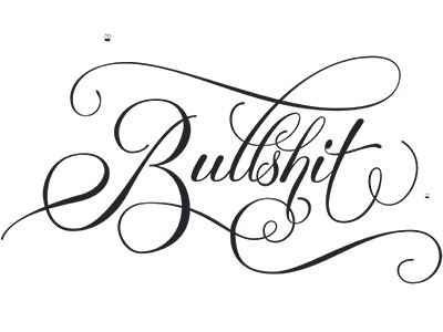 Bullshit 04 calligraphy handlettering illustrator lettering letters sketch type typography vector