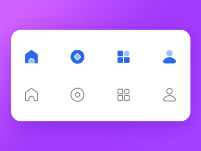 tab icon app icon ui ux