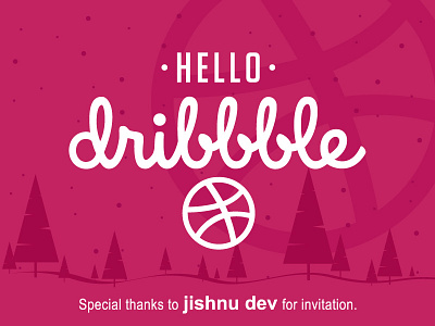 Hello Dribbble!