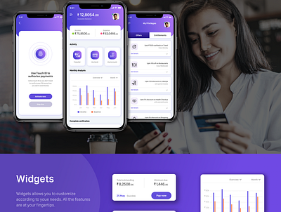 Bankin App / IOS app / Finance banking bankingapp design design thinking finance app ios app design mobile app design product design ui ui design ux design visual design