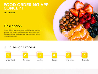 Food Delivery App UX Research android app design thinking product design ui ui design uiux ux design ux research visual design