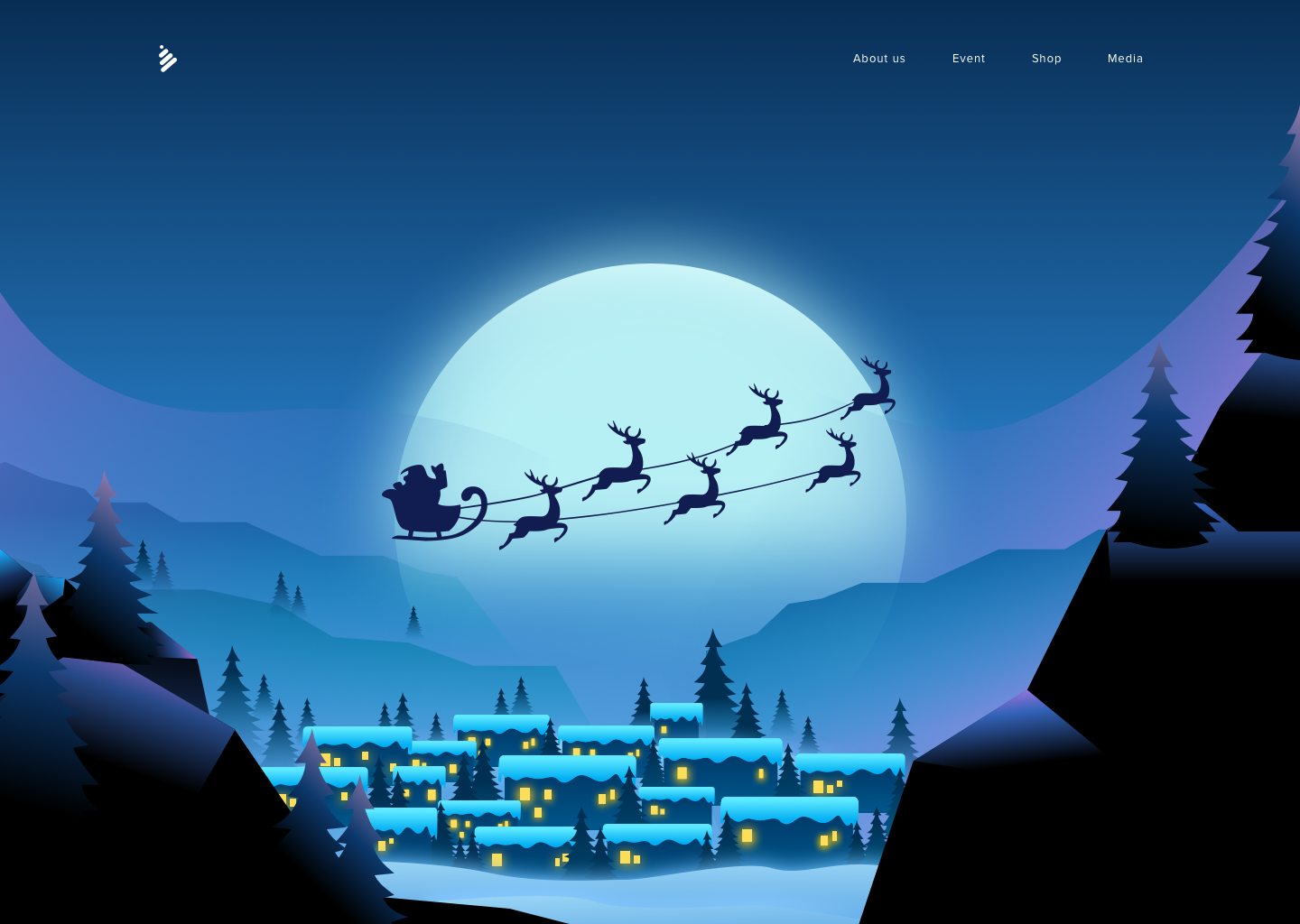 Merry Christmas by 🦋 MEKP for Pixelz on Dribbble