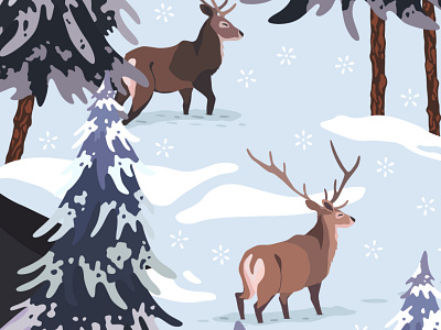 Wapiti Deers